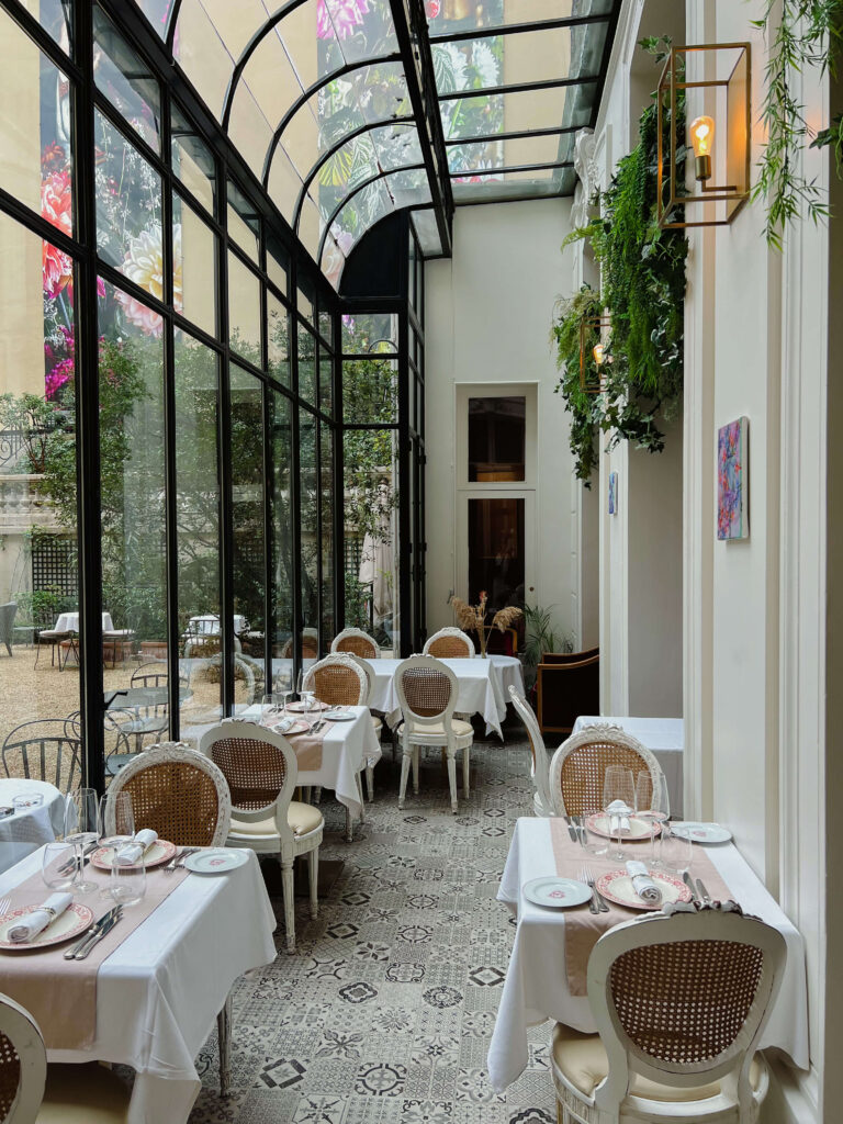 Breakfast Room at Hotel Alfred Sommier Paris