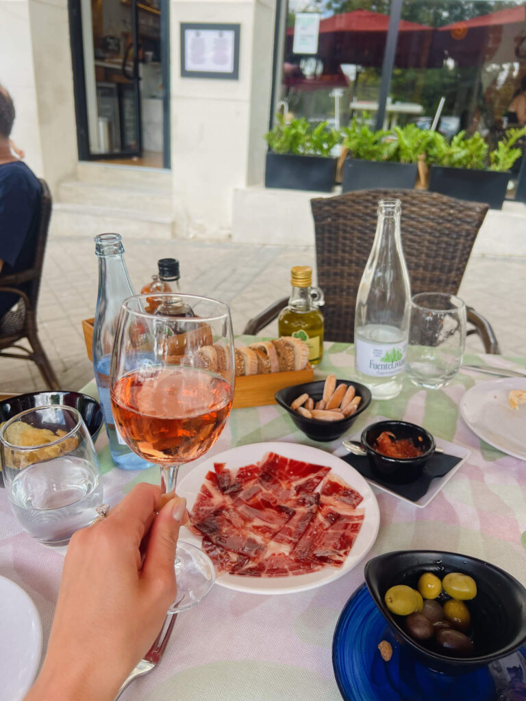 jamon and rose wine travel guide spain
